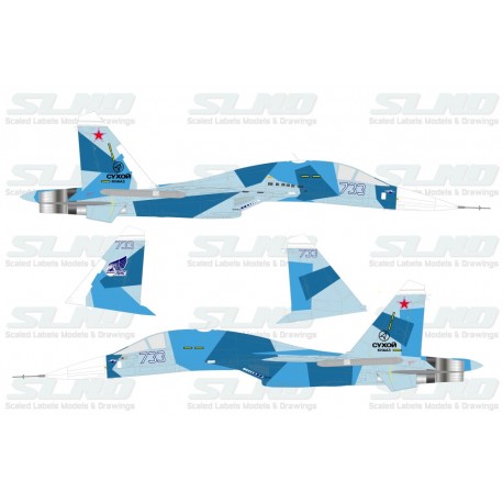 Su-27FSM Blue 731 "Flankerstein" (What If Build)