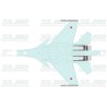 Su-27FSM Blue 731 "Flankerstein" (What If Build)