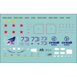 Su-27FSM Blue 731 "Flankerstein" (What If Build)