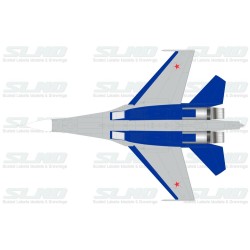 Su-27FSM Blue 731 "Flankerstein" (What If Build)