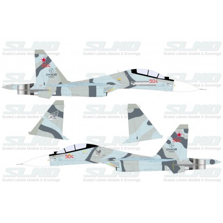 Su-30M2 Red 504