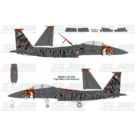 F-15C Agressors 82028 Brown Camo