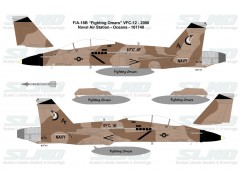 F/A-18B "Fighting Omars" VFC-12 - 2000, NAS Oceana - 161740