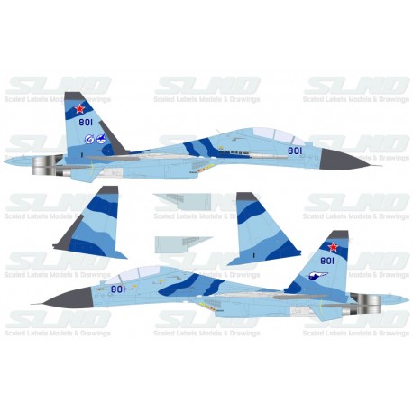 Su-35UB No:801 (T-10UBM-1)